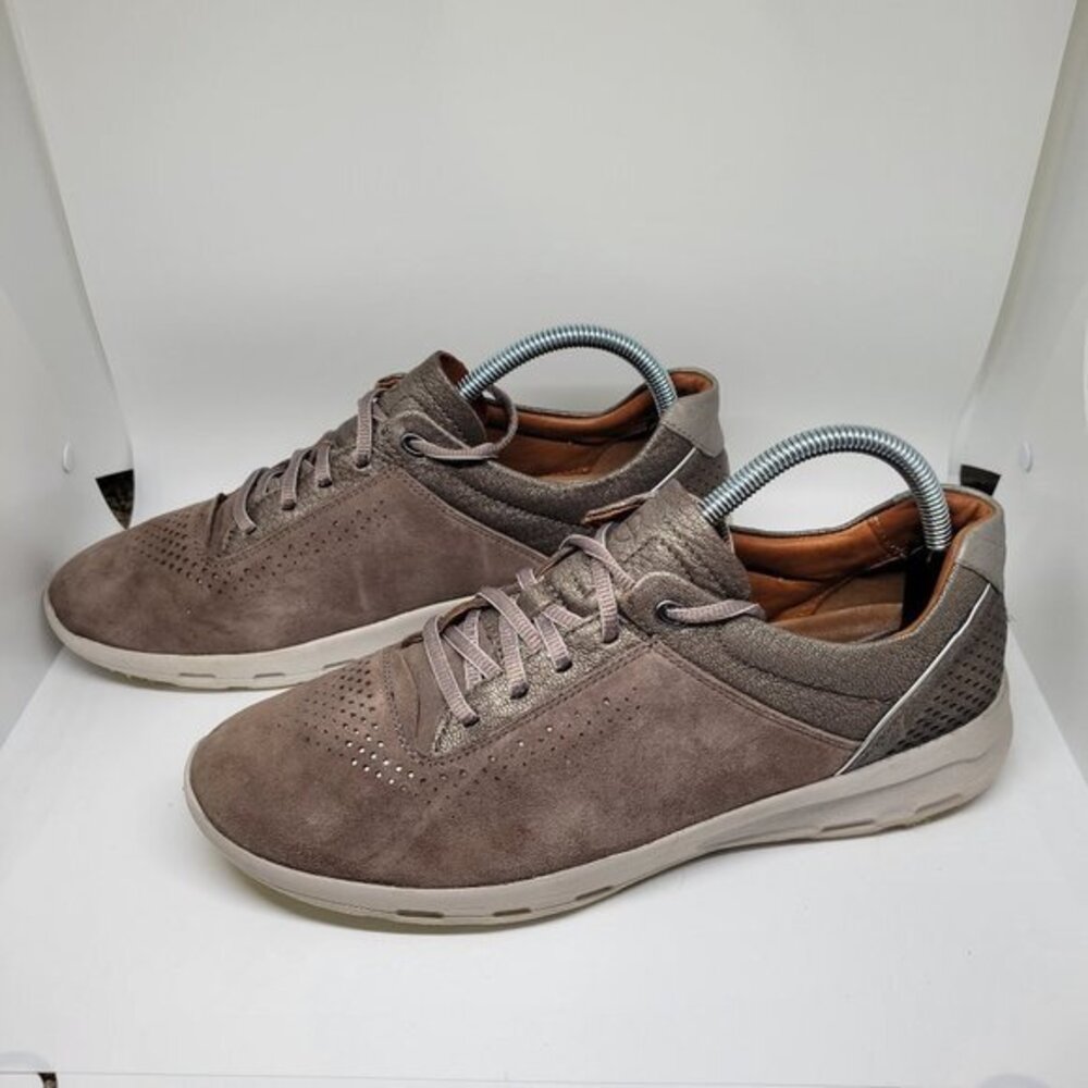 Rockport Walking Shoe-Brown-Leather-Women's 9.5